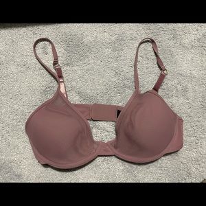 Pepper Classic All You Bra Sz 36B HTF Mauve Color